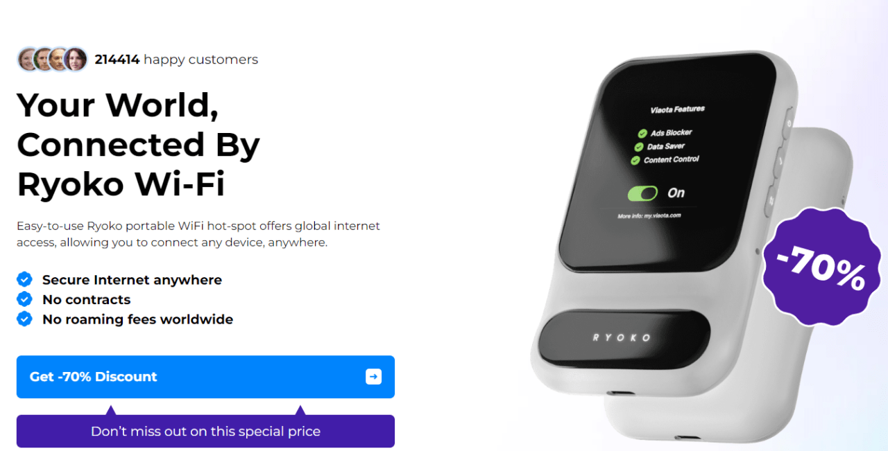 Ryoko PRO Wifi Router