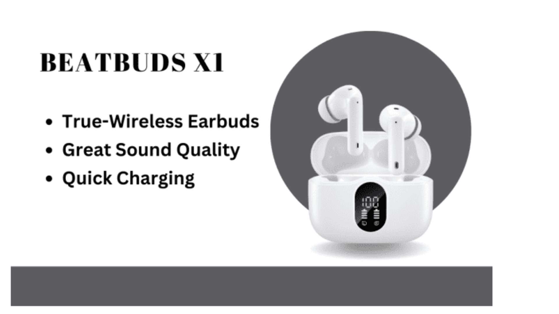 Beatbuds X1 White