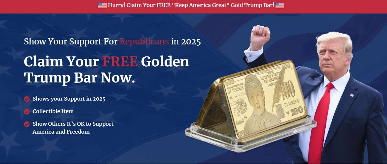 Free Trump Gold Bar
